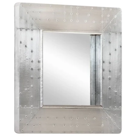 Espejo aviador de metal 50x50 cm de vidaXL, Espejos - Ref: Foro24-320636, Precio: 62,25 €, Descuento: %