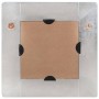 Espejo aviador de metal 50x50 cm de vidaXL, Espejos - Ref: Foro24-320636, Precio: 63,13 €, Descuento: %