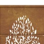 Puerta de jardín acero corten diseño árbol 105x205 cm de , Puertas de jardín - Ref: Foro24-153165, Precio: 266,59 €, Descuent...