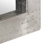 Espejo aviador de metal 50x50 cm de vidaXL, Espejos - Ref: Foro24-320636, Precio: 63,13 €, Descuento: %