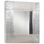 Espejo aviador de metal 50x50 cm de vidaXL, Espejos - Ref: Foro24-320636, Precio: 62,25 €, Descuento: %
