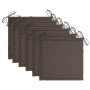 Sillas de jardín plegables 6 uds cojines madera maciza acacia de , Sillas de jardín - Ref: Foro24-3065415, Precio: 309,30 €, ...