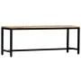 Banco de comedor madera maciza de mango en bruto 120 cm de , Bancos de comedor y cocina - Ref: Foro24-247814, Precio: 171,47 ...