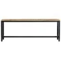 Banco de comedor madera maciza de mango en bruto 120 cm de , Bancos de comedor y cocina - Ref: Foro24-247814, Precio: 171,47 ...