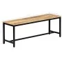 Banco de comedor madera maciza de mango en bruto 120 cm de , Bancos de comedor y cocina - Ref: Foro24-247814, Precio: 171,47 ...