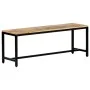 Banco de comedor madera maciza de mango en bruto 120 cm de , Bancos de comedor y cocina - Ref: Foro24-247814, Precio: 171,47 ...
