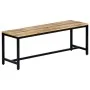 Banco de comedor madera maciza de mango en bruto 120 cm de , Bancos de comedor y cocina - Ref: Foro24-247814, Precio: 171,47 ...