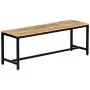 Banco de comedor madera maciza de mango en bruto 120 cm de , Bancos de comedor y cocina - Ref: Foro24-247814, Precio: 171,47 ...