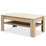 Mesa de centro madera de ingeniería roble 110x65x48 cm en Mesas de centro | Comprar online en Foru.es