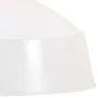 Lámpara colgante industrial 42 cm blanca E27 de vidaXL, Lámparas - Ref: Foro24-320833, Precio: 48,18 €, Descuento: %