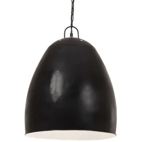 Round black industrial pendant lamp 25 W 42 cm E27 by vidaXL, Lamps - Ref: Foro24-320557, Price: 49,99 €, Discount: %