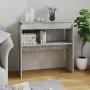 Mesa consola madera de ingeniería gris 80x30x80 cm de , Mesas auxiliares - Ref: Foro24-808318, Precio: 40,80 €, Descuento: %