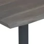 Gray solid acacia natural edge coffee table 115x60x40 cm by , Coffee table - Ref: Foro24-247829, Price: 150,58 €, Discount: %