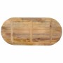 Tablero de mesa ovalado madera maciza de mango 90x40x3,8 cm de , Tableros para mesas - Ref: Foro24-370133, Precio: 56,58 €, D...