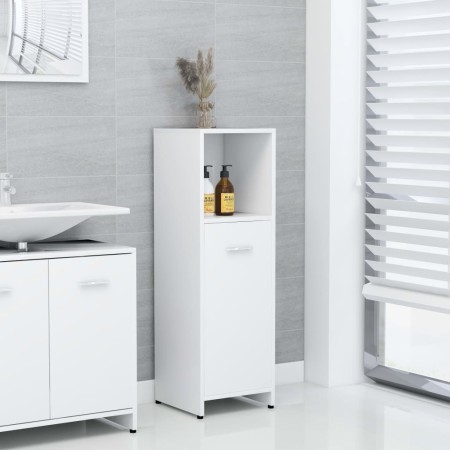Armario de baño madera contrachapada blanco 30x30x95 cm de vidaXL, Muebles de baño - Ref: Foro24-802588, Precio: 45,69 €, Des...