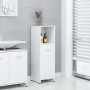 Armario de baño madera contrachapada blanco 30x30x95 cm de vidaXL, Muebles de baño - Ref: Foro24-802588, Precio: 45,69 €, Des...