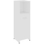 Armario de baño madera contrachapada blanco 30x30x95 cm de vidaXL, Muebles de baño - Ref: Foro24-802588, Precio: 45,69 €, Des...