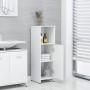Armario de baño madera contrachapada blanco 30x30x95 cm de vidaXL, Muebles de baño - Ref: Foro24-802588, Precio: 45,69 €, Des...