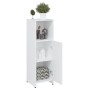 Armario de baño madera contrachapada blanco 30x30x95 cm de vidaXL, Muebles de baño - Ref: Foro24-802588, Precio: 45,69 €, Des...
