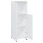 Armario de baño madera contrachapada blanco 30x30x95 cm de vidaXL, Muebles de baño - Ref: Foro24-802588, Precio: 45,69 €, Des...