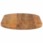 Tablero de mesa ovalado madera maciza de mango 120x60x3,8 cm de , Tableros para mesas - Ref: Foro24-370160, Precio: 175,40 €,...