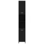 Armario baño madera contrachapada negro brillo 30x30x183,5 cm de vidaXL, Muebles de baño - Ref: Foro24-802598, Precio: 68,09 ...