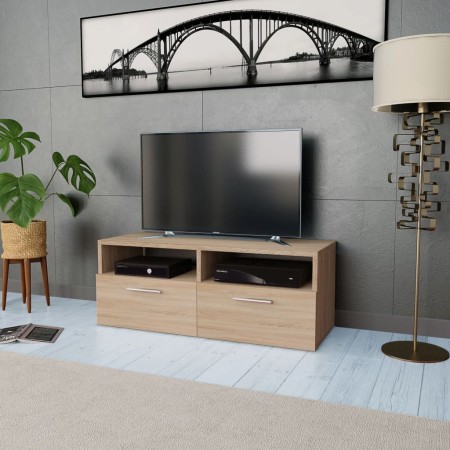 Mueble de TV madera de ingeniería roble 95x35x36 cm en Muebles TV | Comprar online en Foru.es