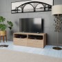Mueble de TV madera de ingeniería roble 95x35x36 cm en Muebles TV | Comprar online en Foru.es