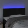 Kopfteil aus schwarzem Samt mit LED 100x5x78/88 cm von , Kopf- und Fußteile - Ref: Foro24-3121376, Preis: 52,07 €, Rabatt: %