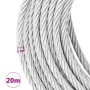 Cuerda de cable 800 kg 20 m de vidaXL, Cabrestantes - Ref: Foro24-146674, Precio: 70,17 €, Descuento: %
