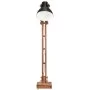 Lámpara de pie madera maciza de mango negro E27 de vidaXL, Lámparas - Ref: Foro24-320581, Precio: 130,29 €, Descuento: %
