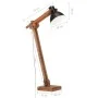 Lámpara de pie madera maciza de mango negro E27 de vidaXL, Lámparas - Ref: Foro24-320581, Precio: 130,29 €, Descuento: %
