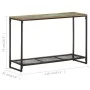 Solid recycled wood console table 110x35x75 cm by vidaXL, Side tables - Ref: Foro24-320248, Price: 99,20 €, Discount: %