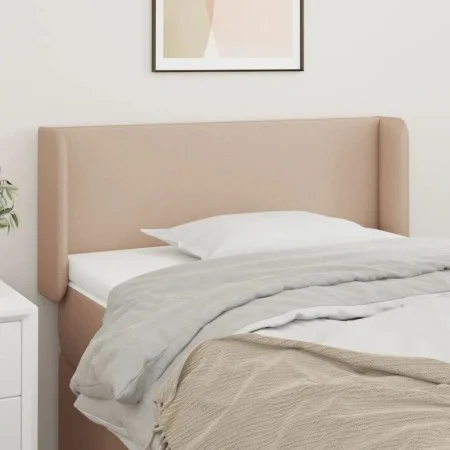 Kopfteil aus Cappuccino-Kunstleder, 83 x 16 x 78/88 cm von , Kopf- und Fußteile - Ref: Foro24-3118565, Preis: 44,77 €, Rabatt: %