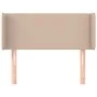 Kopfteil aus Cappuccino-Kunstleder, 83 x 16 x 78/88 cm von , Kopf- und Fußteile - Ref: Foro24-3118565, Preis: 44,77 €, Rabatt: %