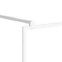 Barrierefreie Duschabtrennung aus weißem ESG-Glas 90x195 cm von , Duschwände und Duschwände - Ref: Foro24-151869, Preis: 151,...