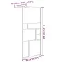 Barrierefreie Duschabtrennung aus weißem ESG-Glas 90x195 cm von , Duschwände und Duschwände - Ref: Foro24-151869, Preis: 151,...