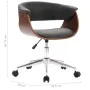 Sillas de comedor giratorias 2 unidades tela gris de vidaXL, Sillas de comedor - Ref: Foro24-3054884, Precio: 300,32 €, Descu...