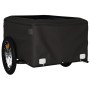 Remolque para bicicleta hierro negro y rojo 45 kg de , Remolques para bicicletas - Ref: Foro24-94083, Precio: 104,41 €, Descu...