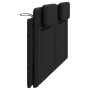 Cabecero de cama acolchado cuero sintético negro 180 cm de , Cabeceros y pies de cama - Ref: Foro24-374804, Precio: 54,44 €, ...