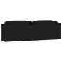 Cabecero de cama acolchado cuero sintético negro 180 cm de , Cabeceros y pies de cama - Ref: Foro24-374804, Precio: 54,44 €, ...