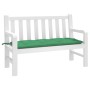 Cojín de banco de jardín tela Oxford verde 120x50x7 cm de , Cojines para sillas y sofás - Ref: Foro24-361588, Precio: 28,10 €...