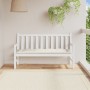Cojín para banco de jardín tela crema melange 150x50x7 cm de , Cojines para sillas y sofás - Ref: Foro24-4002555, Precio: 32,...