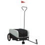Remolque para bicicleta hierro negro y gris 30 kg de , Remolques para bicicletas - Ref: Foro24-94056, Precio: 84,13 €, Descue...