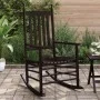 Mecedoras con asiento curvo 2 uds madera álamo maciza marrón de , Sillas de jardín - Ref: Foro24-3281587, Precio: 269,04 €, D...