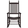 Mecedoras con asiento curvo 2 uds madera álamo maciza marrón de , Sillas de jardín - Ref: Foro24-3281587, Precio: 271,98 €, D...