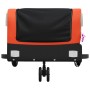Remolque para bicicleta hierro negro y naranja 30 kg de , Remolques para bicicletas - Ref: Foro24-94054, Precio: 84,13 €, Des...