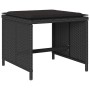 Set de comedor jardín 11 pzas con cojines ratán sintético negro de , Conjuntos de jardín - Ref: Foro24-3277914, Precio: 518,8...