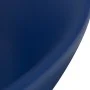 Luxurious sink with dark blue ceramic overflow 58.5x39cm by vidaXL, Sinks - Ref: Foro24-146935, Price: 103,78 €, Discount: %