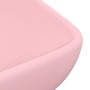 Lavabo de lujo rectangular de cerámica rosa mate 71x38 cm de vidaXL, Lavabos - Ref: Foro24-146955, Precio: 64,47 €, Descuento: %
